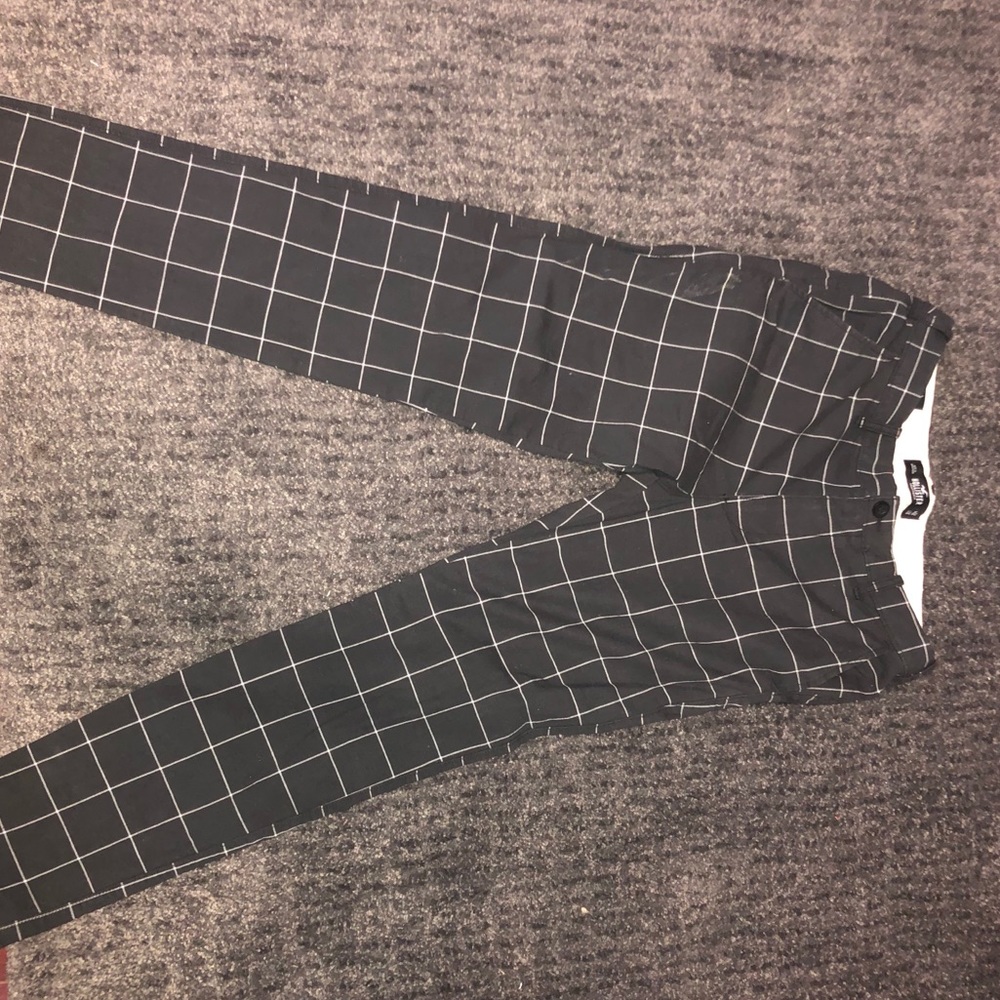 Hollister Checkered Skinny Chino Pants